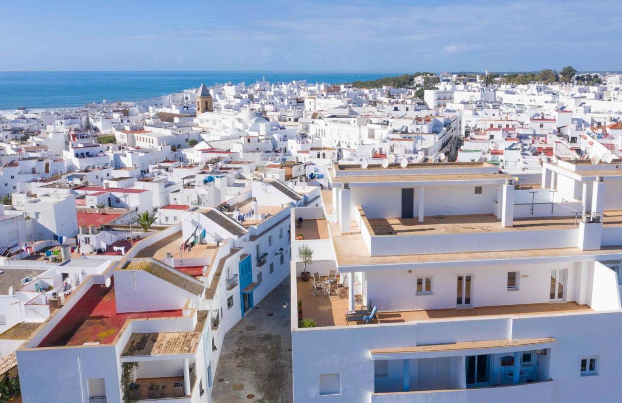 Terraza Trafalgar Apartamento Tipo Penthouse Con Enorme Terraza Y Vistas Al Mar コニル・デ・ラ・フロンテラ エクステリア 写真